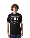 FOX Cycling short sleeve t-shirt - SHIELD - black