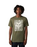 FOX Cycling short sleeve t-shirt - AUXLRY - green