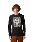 FOX Cycling long sleeve t-shirt - AUXLRY - black