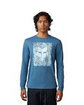 FOX Cycling long sleeve t-shirt - AUXLRY - blue