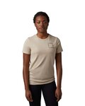FOX Cycling short sleeve t-shirt - HINKLEY LADY - beige