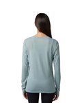 FOX Cycling long sleeve t-shirt - ABSOLUTE LADY - blue