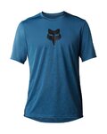 FOX Cycling short sleeve jersey - RANGER TRU DRI - blue