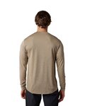 FOX Cycling summer long sleeve jersey - RANGER TRU DRI - brown
