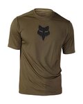 FOX Cycling short sleeve jersey - RANGER LAB HEAD - green