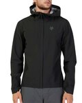 FOX Cycling rain jacket - RANGER 2.5 WATER - black