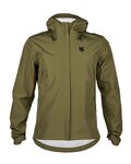 FOX Cycling rain jacket - RANGER 2.5L WATER - green