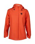 FOX Cycling rain jacket - RANGER 2.5 WATER - orange
