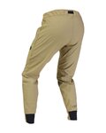 FOX Cycling long trousers withot bib - RANGER - beige