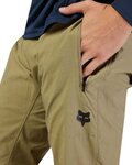 FOX Cycling long trousers withot bib - RANGER - beige