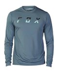 FOX Cycling summer long sleeve jersey - RANGER DOSE - blue