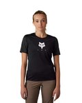 FOX Cycling short sleeve jersey - RANGER TRU DRI LADY - black