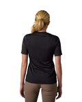 FOX Cycling short sleeve jersey - RANGER TRU DRI LADY - black