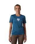 FOX Cycling short sleeve jersey - RANGER TRU DRI LADY - blue