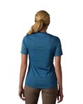 FOX Cycling short sleeve jersey - RANGER TRU DRI LADY - blue
