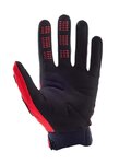 FOX Cycling long-finger gloves - DIRTPAW - black/red