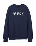 FOX hoodie - ABSOLUTE FLEECE CREW - blue