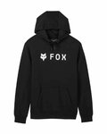 FOX hoodie - ABSOLUTE FLEECE PO - black