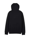FOX hoodie - ABSOLUTE FLEECE PO - black