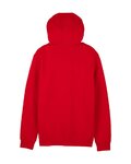 FOX hoodie - ABSOLUTE FLEECE PO - red