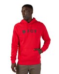 FOX hoodie - ABSOLUTE FLEECE PO - red