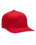 FOX Cycling hat - FOX HEAD FLEXFIT - red