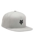 FOX Cycling hat - FOX HEAD SNAPBACK - grey