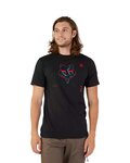 FOX Cycling short sleeve t-shirt - WITHERED PREMIUM - black