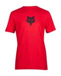 FOX Cycling short sleeve t-shirt - FOX HEAD PREMIUM - red