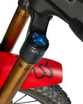 FOX mudguard - MTB MUD FENDER - red