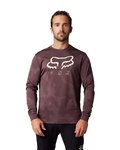 FOX Cycling winter long sleeve jersey - RANGER - bordeaux
