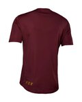 FOX Cycling short sleeve jersey - RANGER - bordeaux