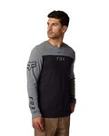 FOX Cycling long sleeve t-shirt - EFEKT - black/grey