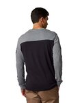 FOX Cycling long sleeve t-shirt - EFEKT - black/grey