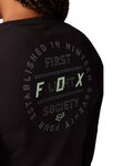 FOX Cycling short sleeve jersey - RANGER 3/4 LADY - black