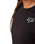 FOX Cycling short sleeve jersey - RANGER 3/4 LADY - black