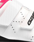 GAERNE Cycling shoes - RECORD LADY - white/pink