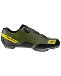 GAERNE Cycling shoes - HURRICANE MTB - green/black