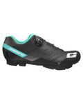 GAERNE Cycling shoes - HURRICANE LADY MTB - black/light blue