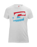 GAERNE Cycling short sleeve t-shirt - FACTORY  - white