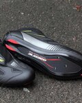 GAERNE Cycling shoes - WINTER ROAD GORE-TEX - black/yellow