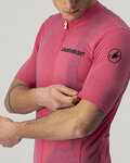 CASTELLI Cycling short sleeve jersey - GIRO '21 MAGLIA ROSA - pink