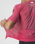 CASTELLI Cycling short sleeve jersey - GIRO '21 MAGLIA ROSA - pink