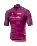 CASTELLI Cycling short sleeve jersey - GIRO SQUADRA 2019 - purple