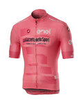 CASTELLI Cycling short sleeve jersey - GIRO SQUADRA 2019 - pink