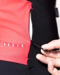 GOBIK Cycling winter long sleeve jersey - COBBLE BLEND - ivory/pink/black