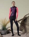 GOBIK Cycling thermal jacket - SKIMO PRO THERM LADY - purple/pink
