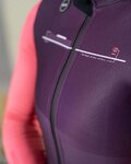 GOBIK Cycling thermal jacket - SKIMO PRO THERM LADY - purple/pink