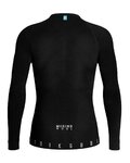 GOBIK Cycling long sleeve t-shirt - WINTER MERINO - black