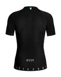 GOBIK Cycling short sleeve t-shirt - WINTER MERINO - black